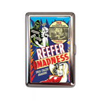 Bad Influence metal cardholder — front artwork