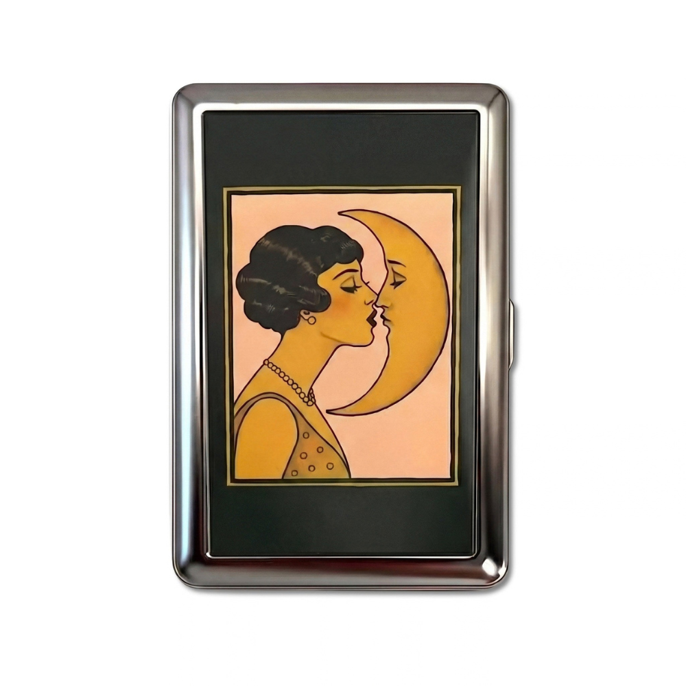 Long Distance metal cardholder — front artwork