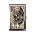Head Office metal cardholder — front artwork