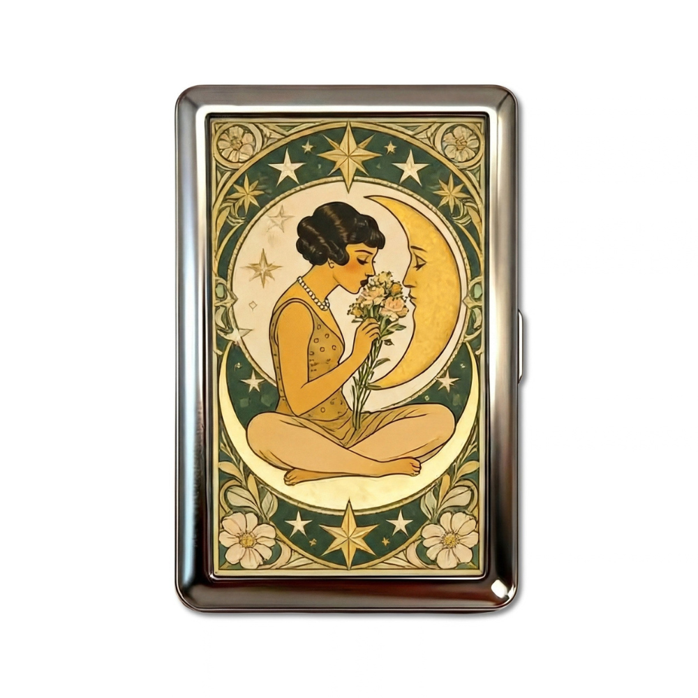 Second Date metal cardholder — front artwork