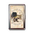 Group Chat metal cardholder — front artwork