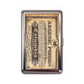 Inheritance Plan metal cardholder — front artwork
