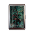 Clingy Ex metal cardholder — front artwork